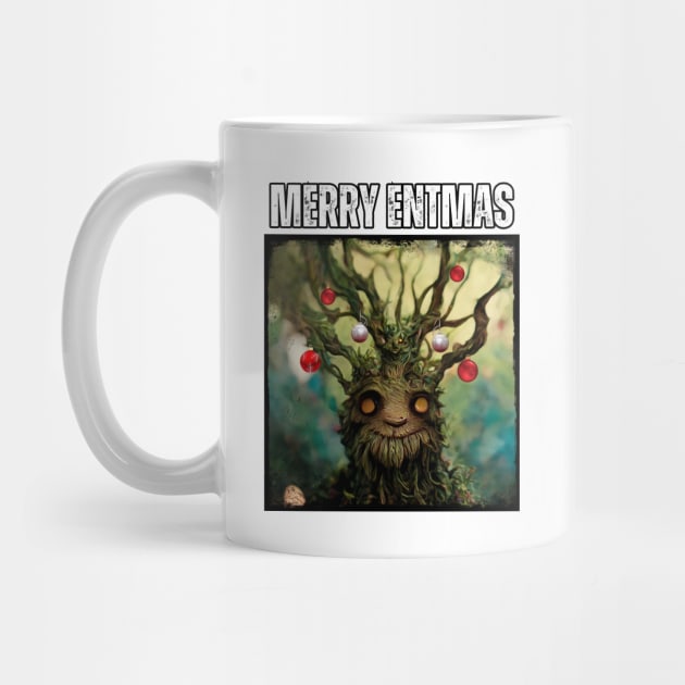 Merry Entmas - Christmas - Happy Ent - Fantasy Funny by Fenay-Designs